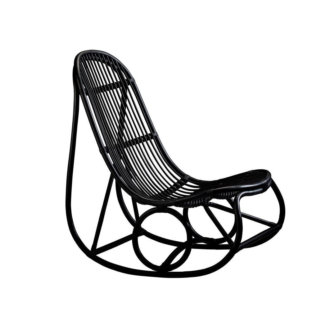 ND15 Nanny gungstol matt svart, Sika-Design