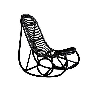 ND15 Nanny gungstol matt svart, Sika-Design