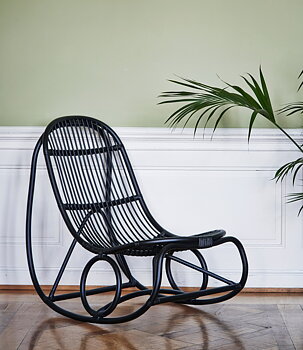 ND15 Nanny gungstol matt svart, Sika-Design