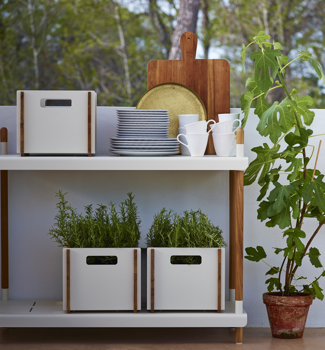 Frame hyllsystem hög - 6
