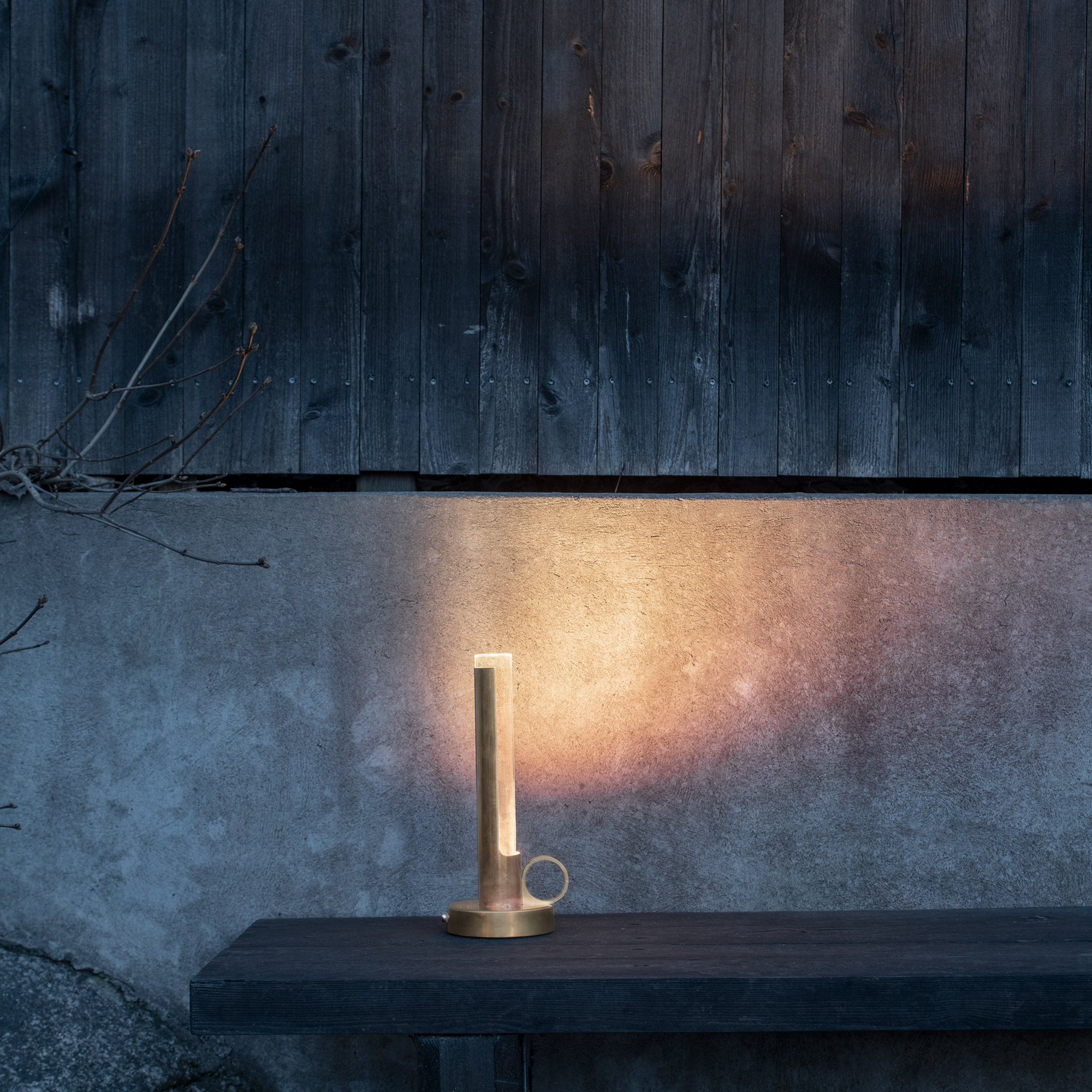 Visir trådlös bordslampa mässing Örsjö Belysning - 3