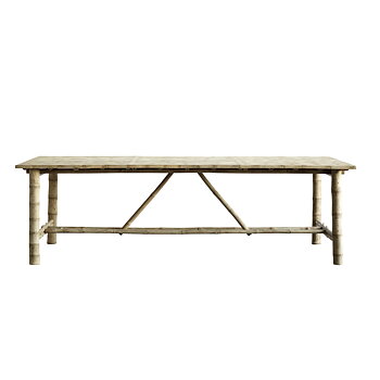 Tine K Bambu Matbord 100 x 250 cm