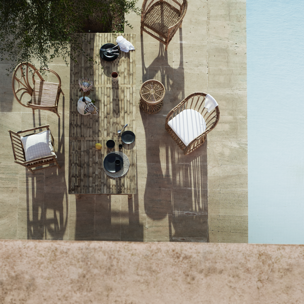 Tine K Bambu Matbord 100 x 250 cm - 4