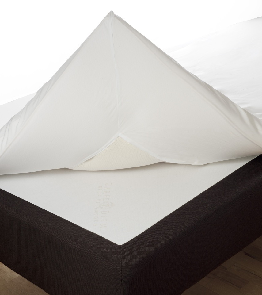Kuvertlakan 90 x 210 percale vit Värnamo of Sweden