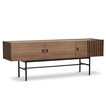 Array Sideboard låg valnöt Woud
