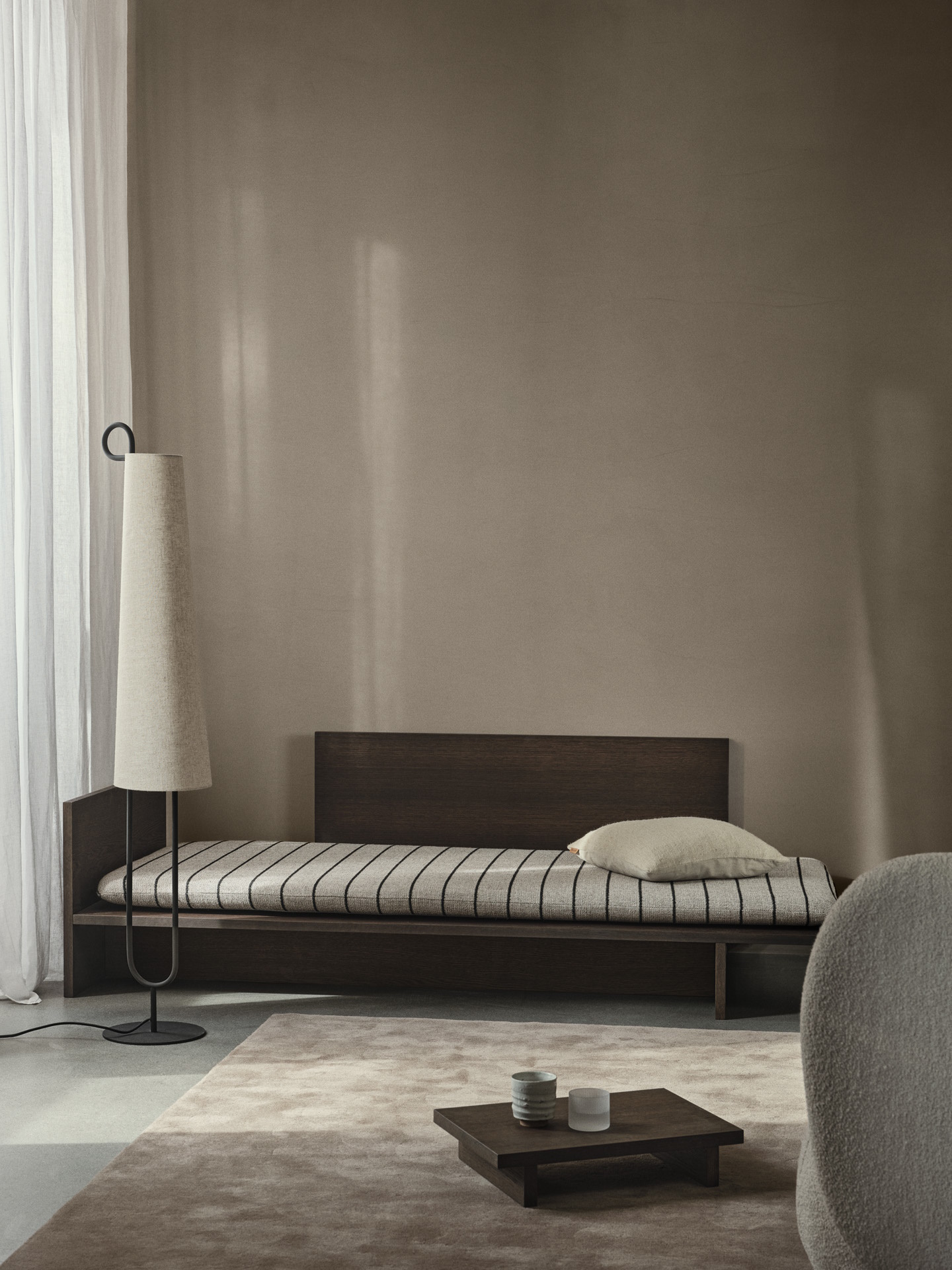 Kona Bed Dark Stained Dagbädd Ferm Living - 3