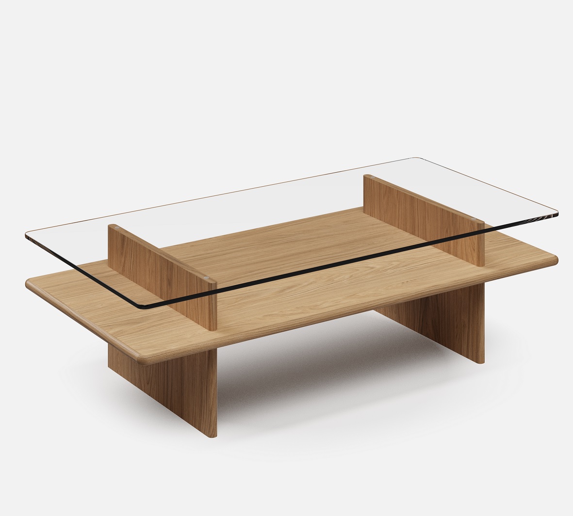 Parallel Coffee table120 x 60 cm ek Woud - 4