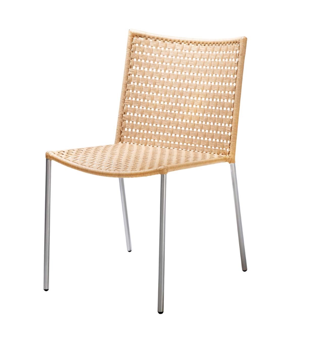 Straw matstol FLAT WEAVE natur, Cane-line