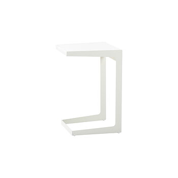 Time-out sidobord utomhus vit Cane-line
