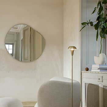 Pond Spegel  XL Krom Ferm Living