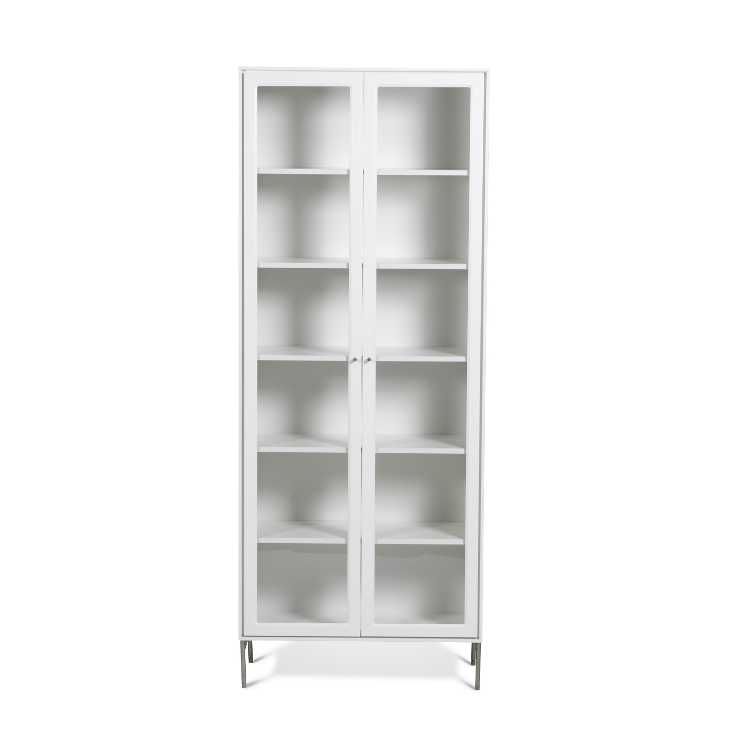 Vitrinskåp VOLT 190 cm  vit Mavis