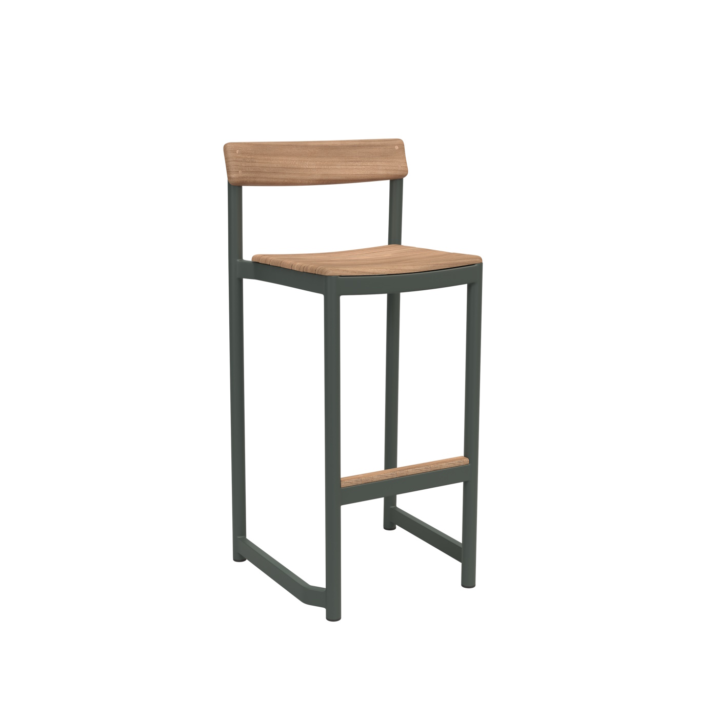 Pelagus Barstol 77 cm Grön Fritz Hansen