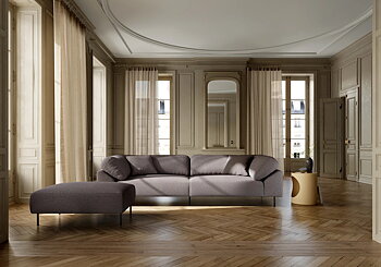 Soffa Collar 3-sits Woud