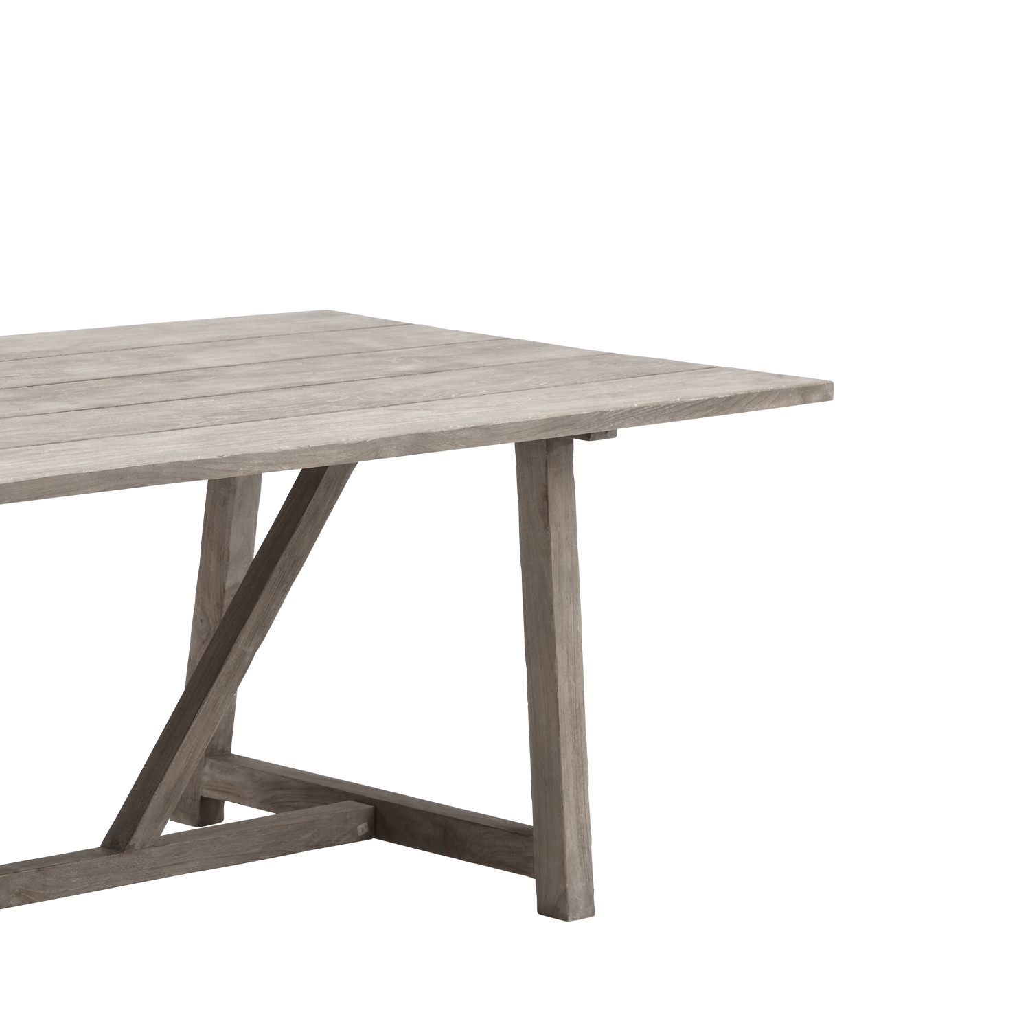 Utebord i teak 100 x 240 cm George Sika-Design - 8