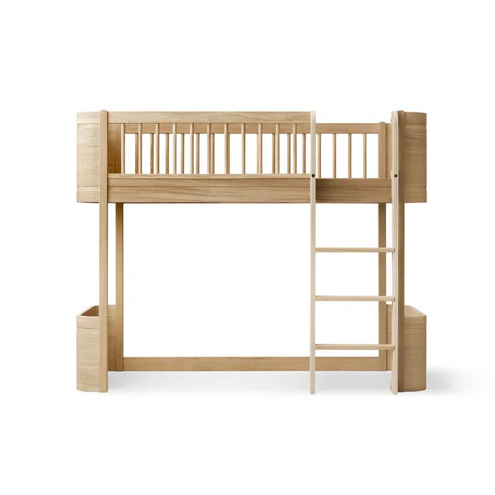 Loftsäng Wood Mini+ ek Oliver Furniture - 3