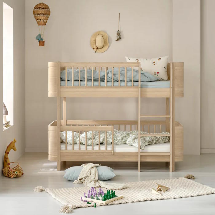 Våningssäng WOOD MINI+ ek Oliver Furniture - 2
