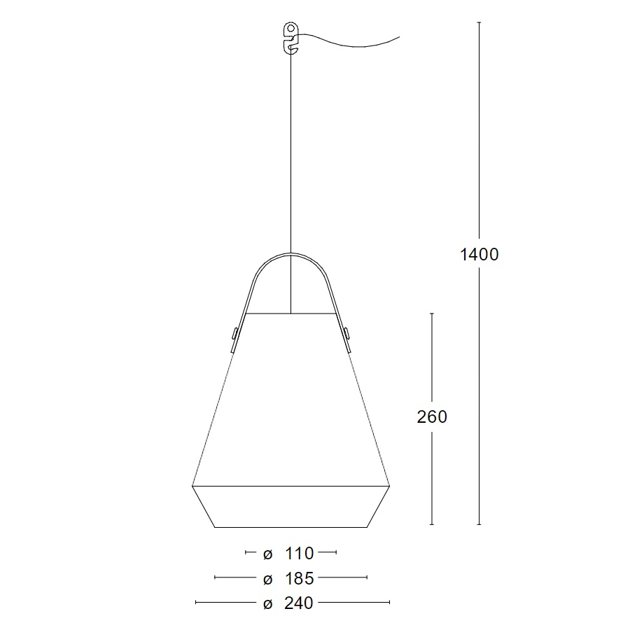 Lampa KONKRET askfaner Örsjö belysning - 3
