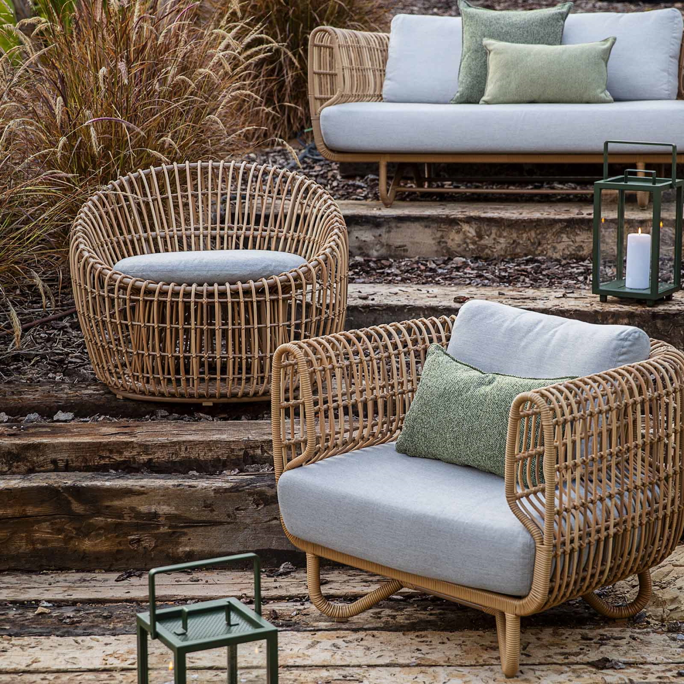 Nest Loungefåtölj OUTDOOR Cane-line - 4