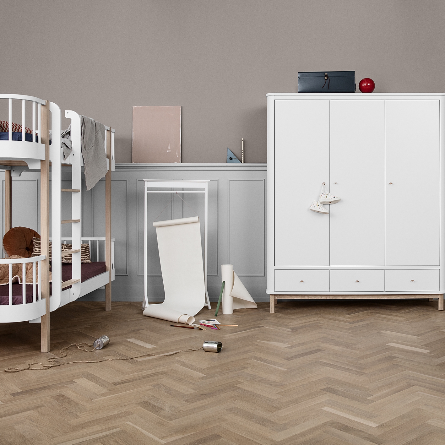 Våningssäng Wood Collection Oliver Furniture - 4