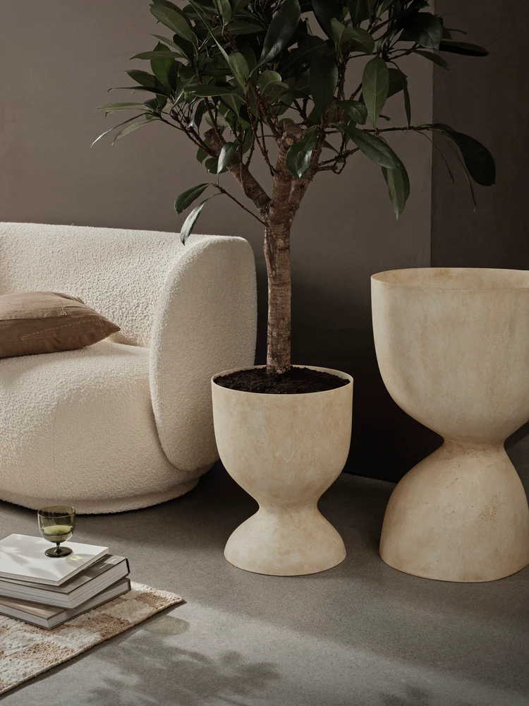 Evoke Pot H45 Sand ferm LIVING - 2