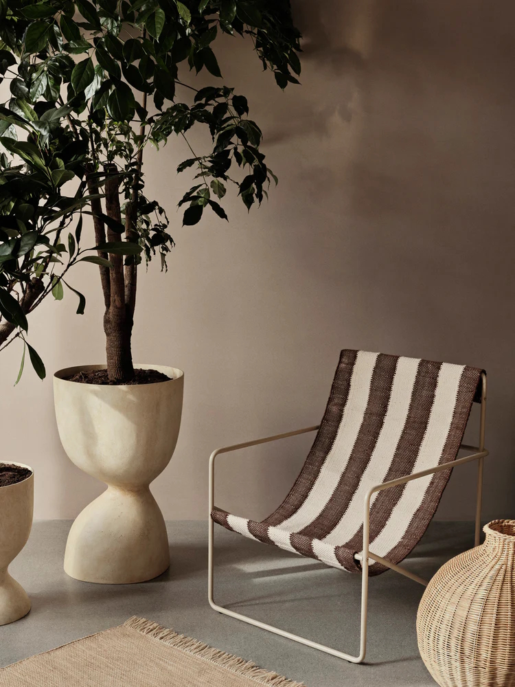 Evoke Pot Tall H70  Sand ferm LIVING - 2