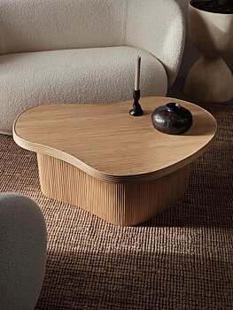 Isola Coffee Table Natural Ferm Living