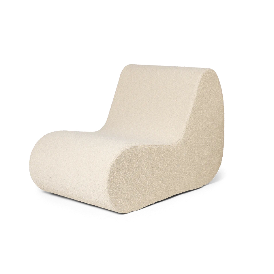 Rouli Center Module Pure Bouclé Off-white