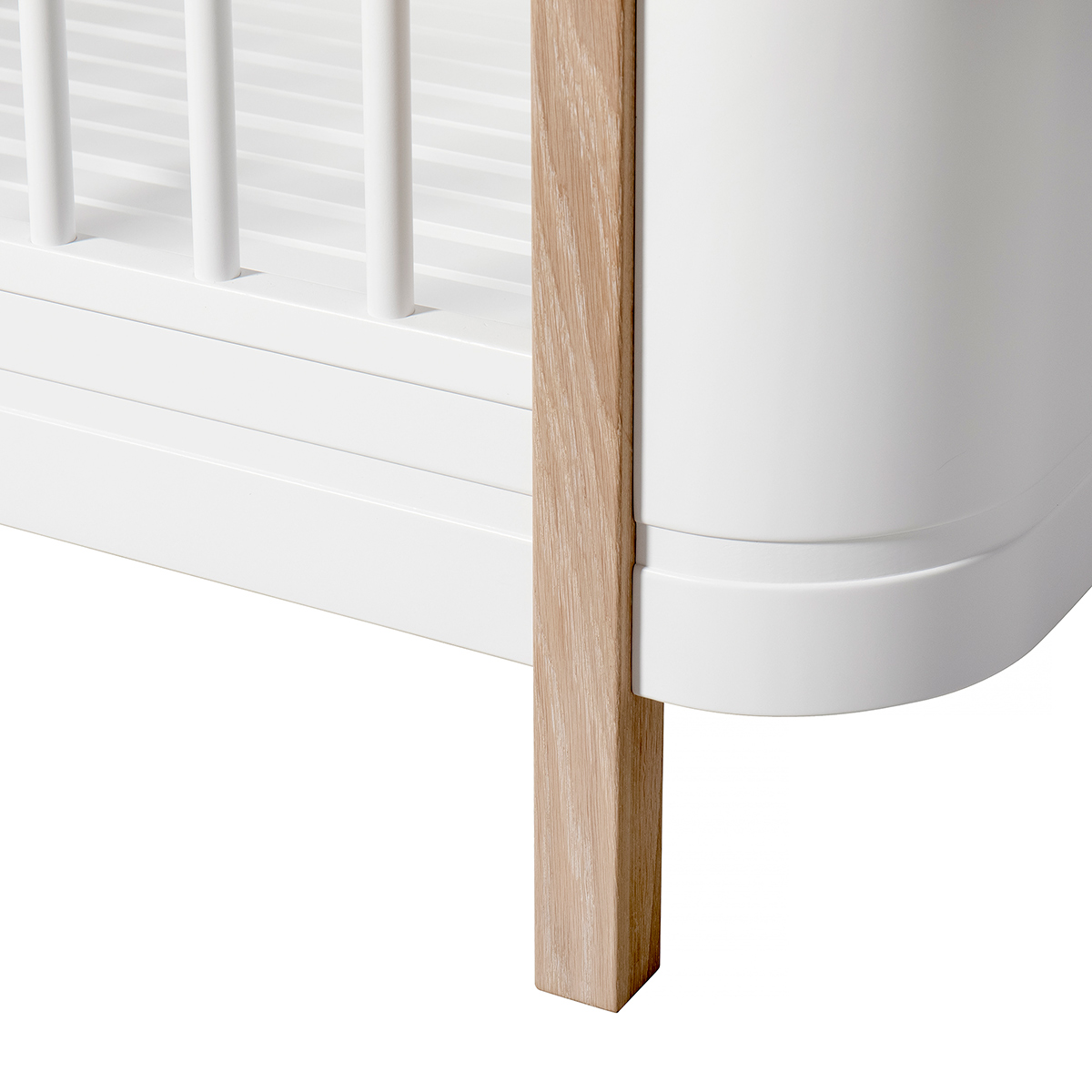 Wood Mini+ ink. Juniorkit vit / ek Oliver Furniture - 6