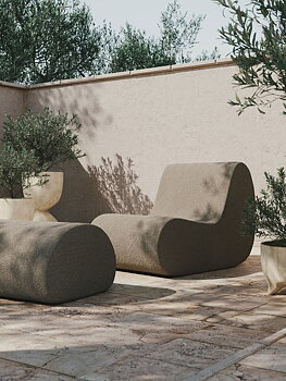 Rouli Pouf Pure Bouclé  Sand