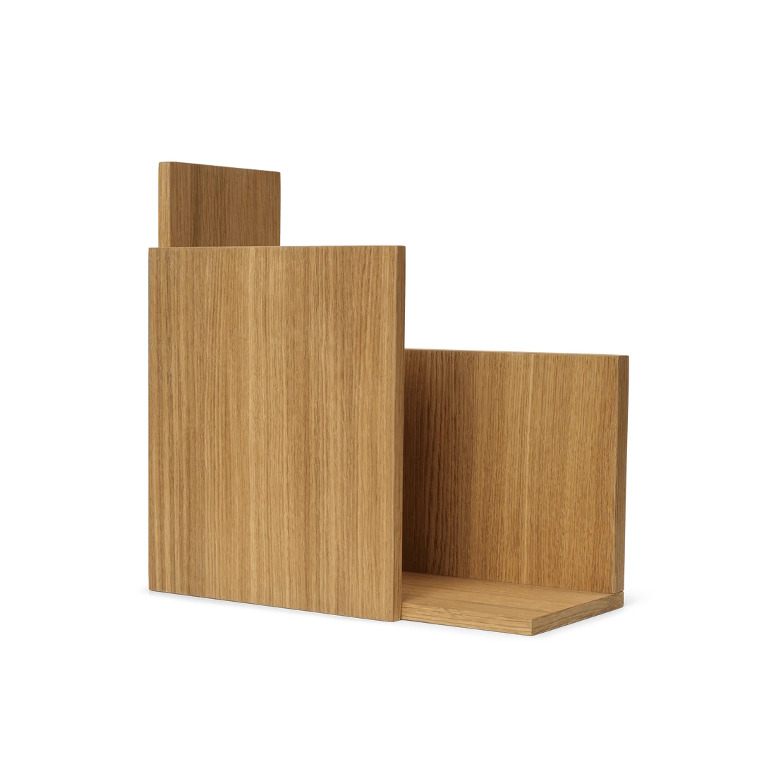 Vägghylla Stagger Square oljad ek ferm LIVING - 3