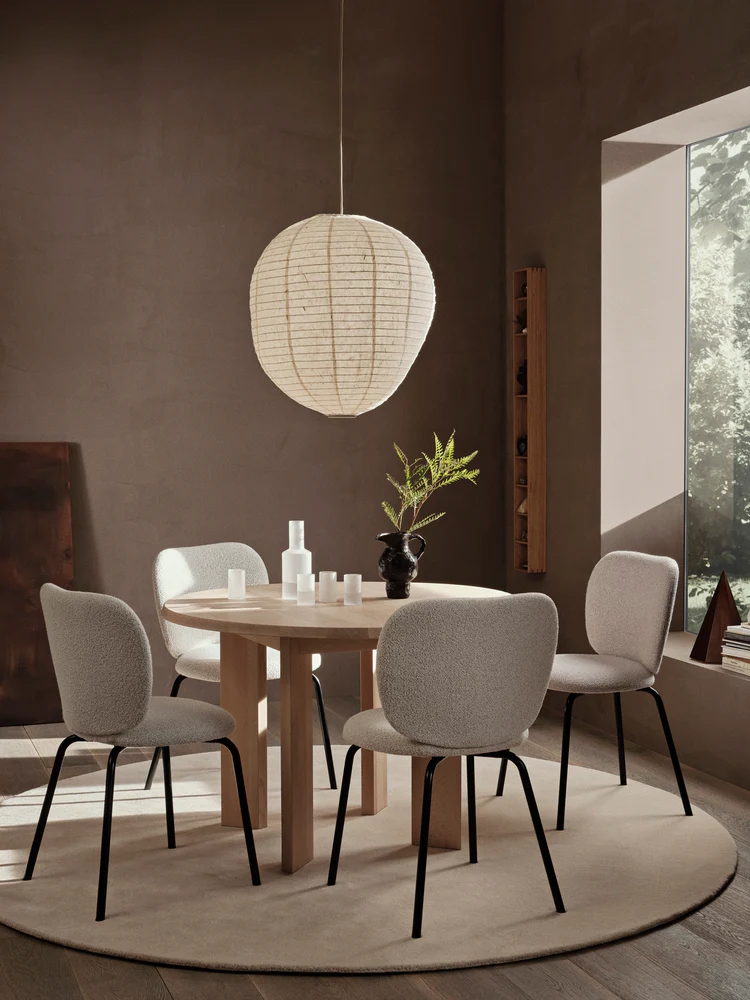 Tarn Matbord 115 cm vitoljad bok ferm LIVING - 2