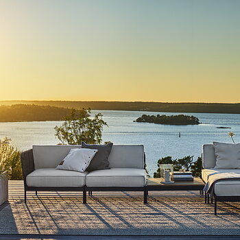 Lidö Lounge bord teak Skargaarden