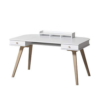 Skrivbord Wood 72,6  och skrivbordsstol Oliver Furniture