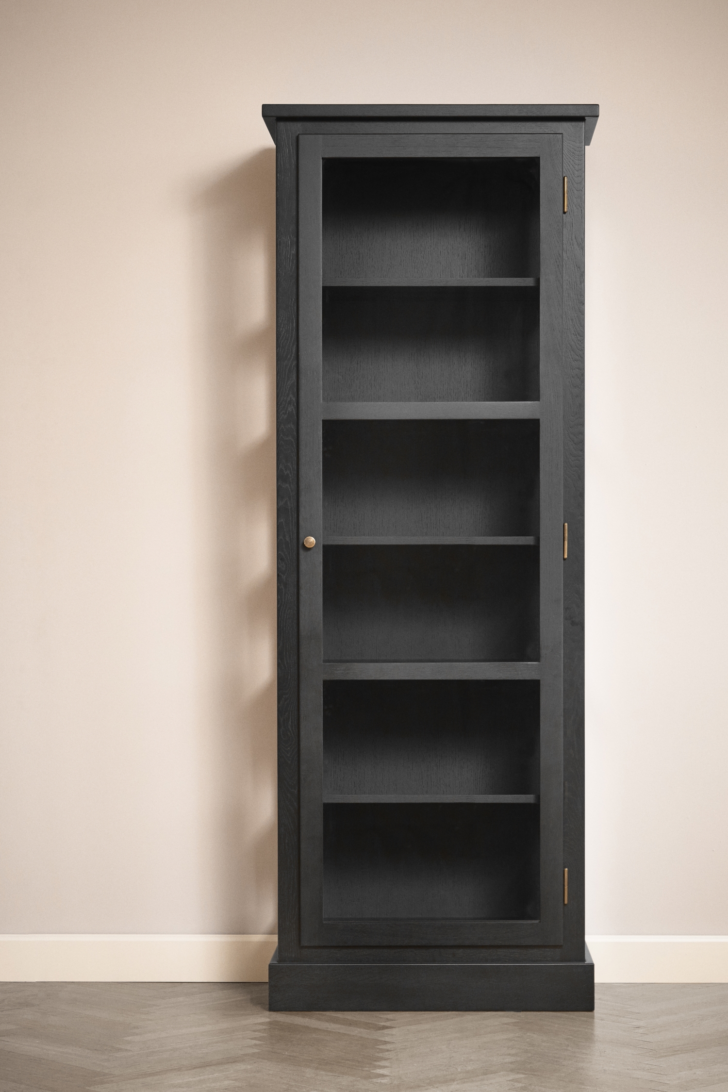 Vitrinskåp Modell N1 Dark Oak  Lindebjerg Design - 3