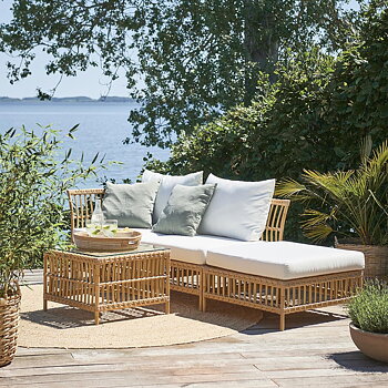 Maggie sittpuff modul Exterior Sika-Design