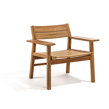 Djurö Lounge chair teak, Skargaarden