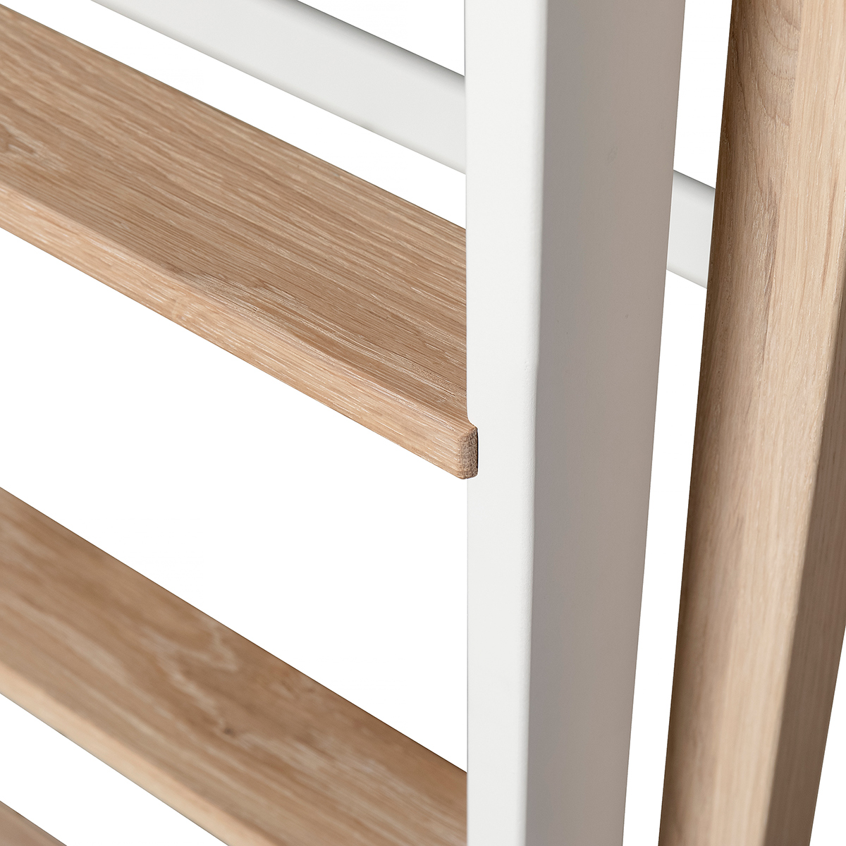 Våningssäng WOOD MINI+ vit/ek Oliver Furniture - 7