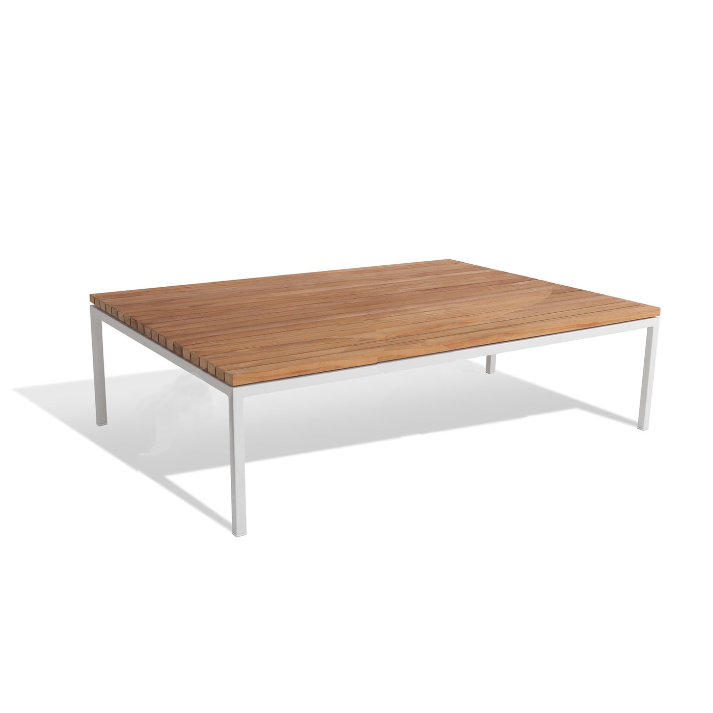 Bönan Lounge Table Large Teak / vit, Skargaarden