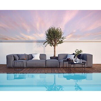 ASKER Modulsoffa Ottoman taupe Skargaarden