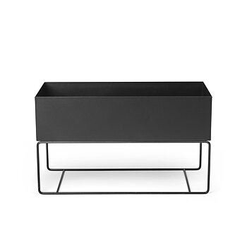 Plant Box Large svart Ferm Living