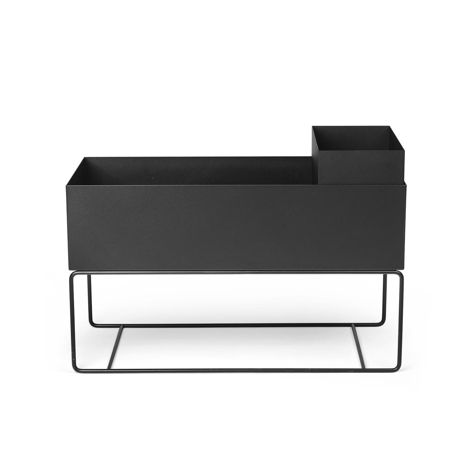 Plant Box Large svart Ferm Living - 3