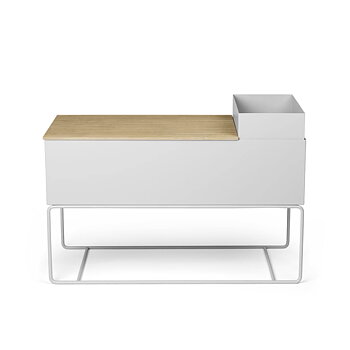 Plant Box Large Ljusgrå Ferm Living