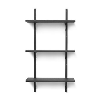 Sector Shelf T/N - Svart ask Svart mässing