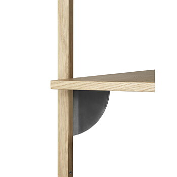 Sector Shelf T/W  Ek Svart mässing