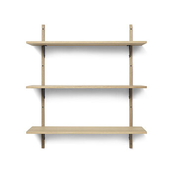 Sector Shelf T/W  Ek Svart mässing