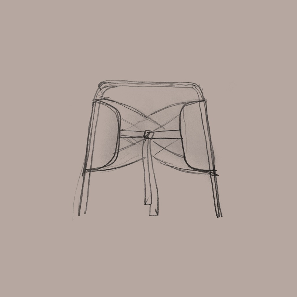Torso Barstol ask / natur Design House - 5