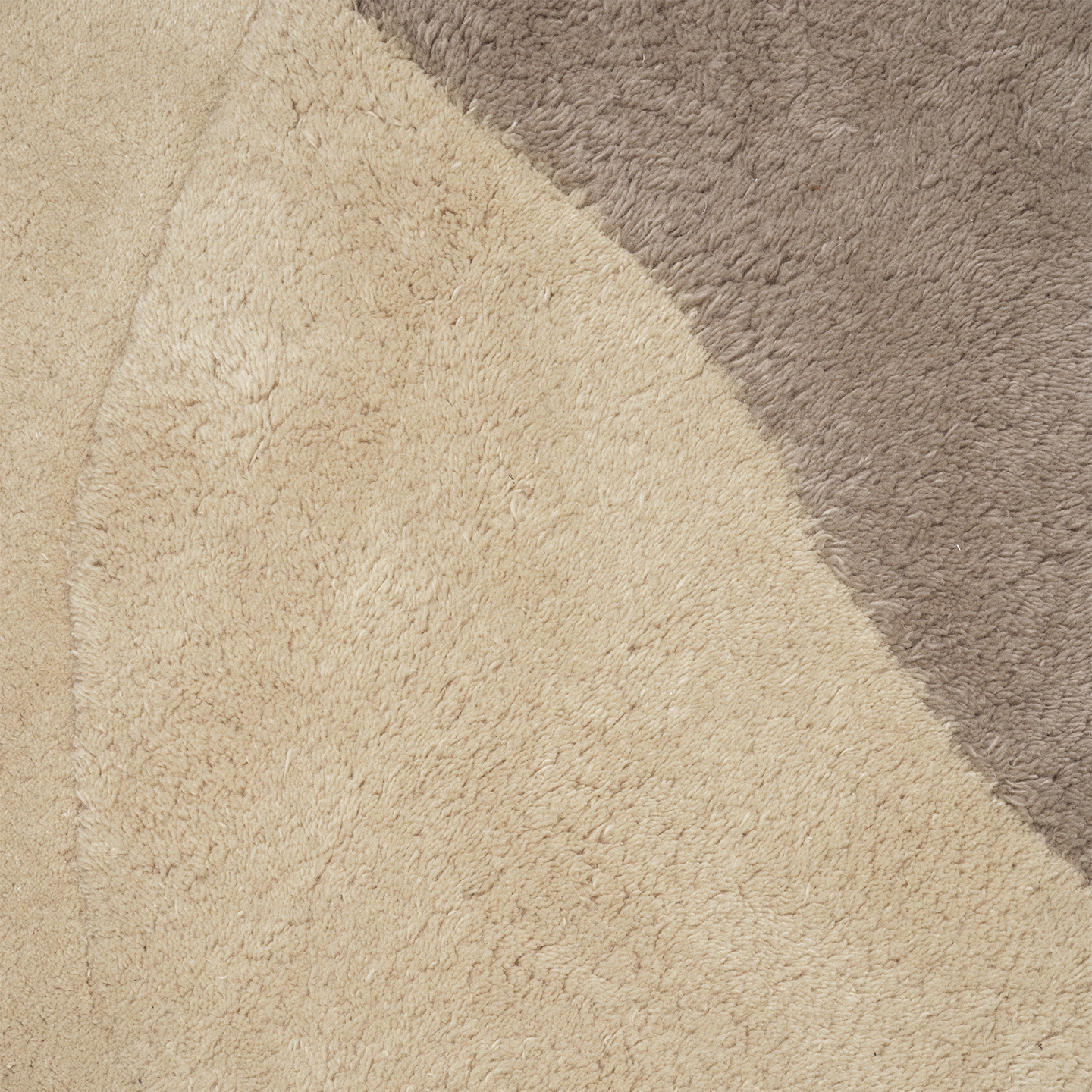View Tufted Rug  Beige Ferm Living - 3