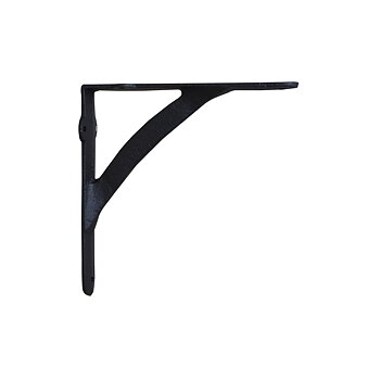 Hyllkonsol svart gjutjärn liten 15 cm
