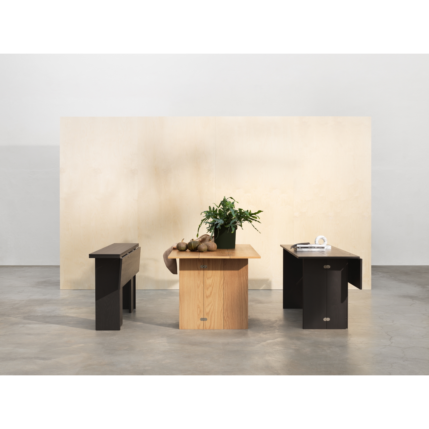 Flip table svart Design House - 2