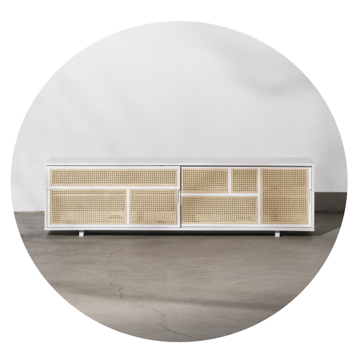 Design House Air Sideboard Låg vit - 2